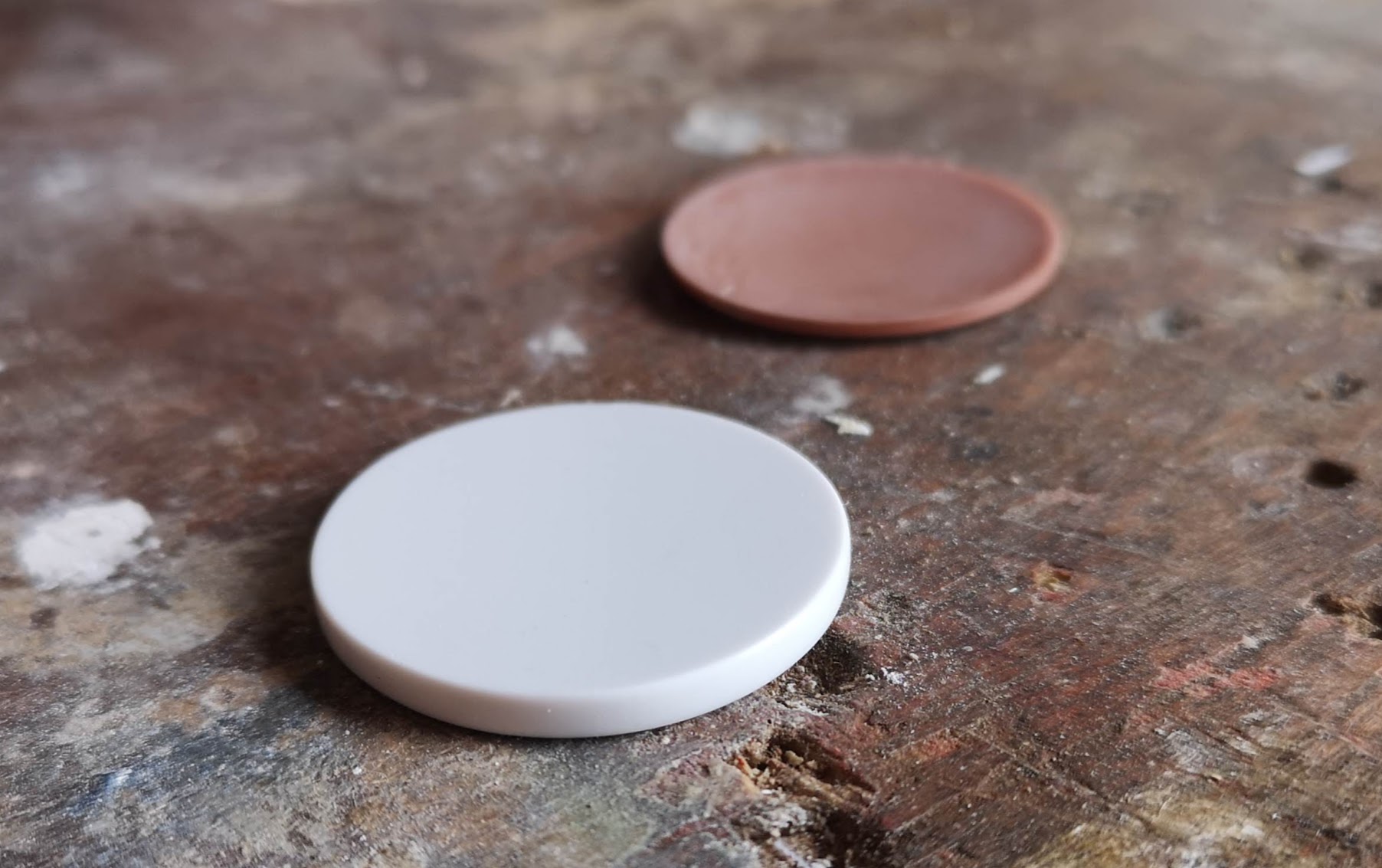 The polished button