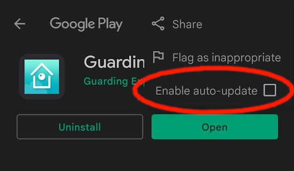 Turning off auto updates for the single app that works reliably. Find it in the Google Play app, hit the overflow menu, and deselect "auto-update"