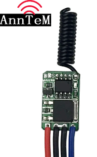 An Anntem 433Mhz RF receiver compatable with EV1527 transmitters