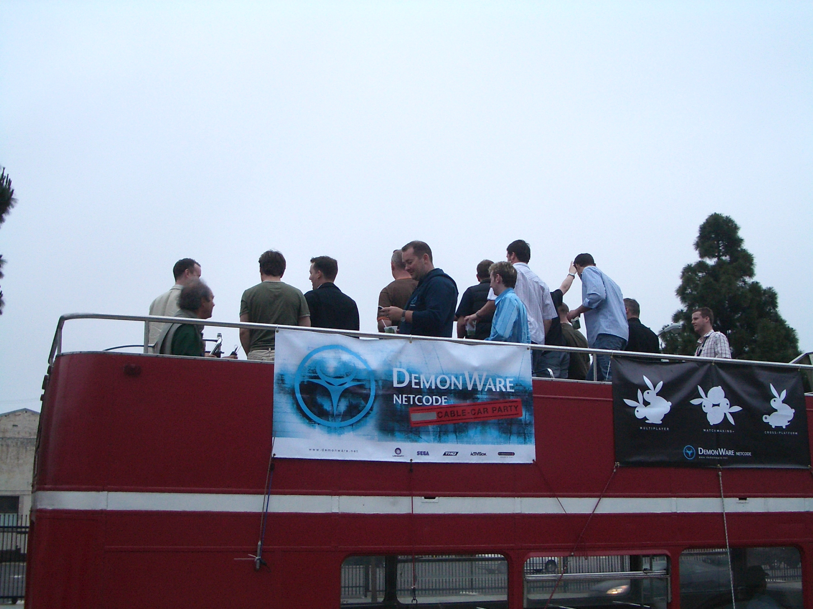 Demonware bus at E3 2006